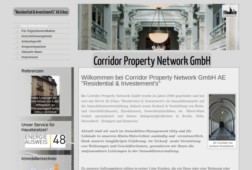 Webseite - Corridor Property Network GmbH